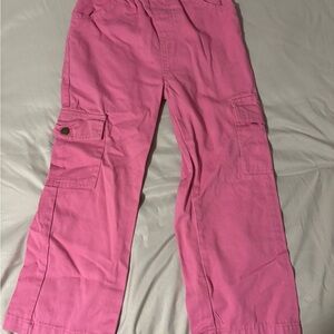 btween Pink Casual Cargo Pants